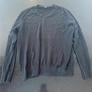Men's Black Banana Republic Luxury Blend V-Neck Sweater